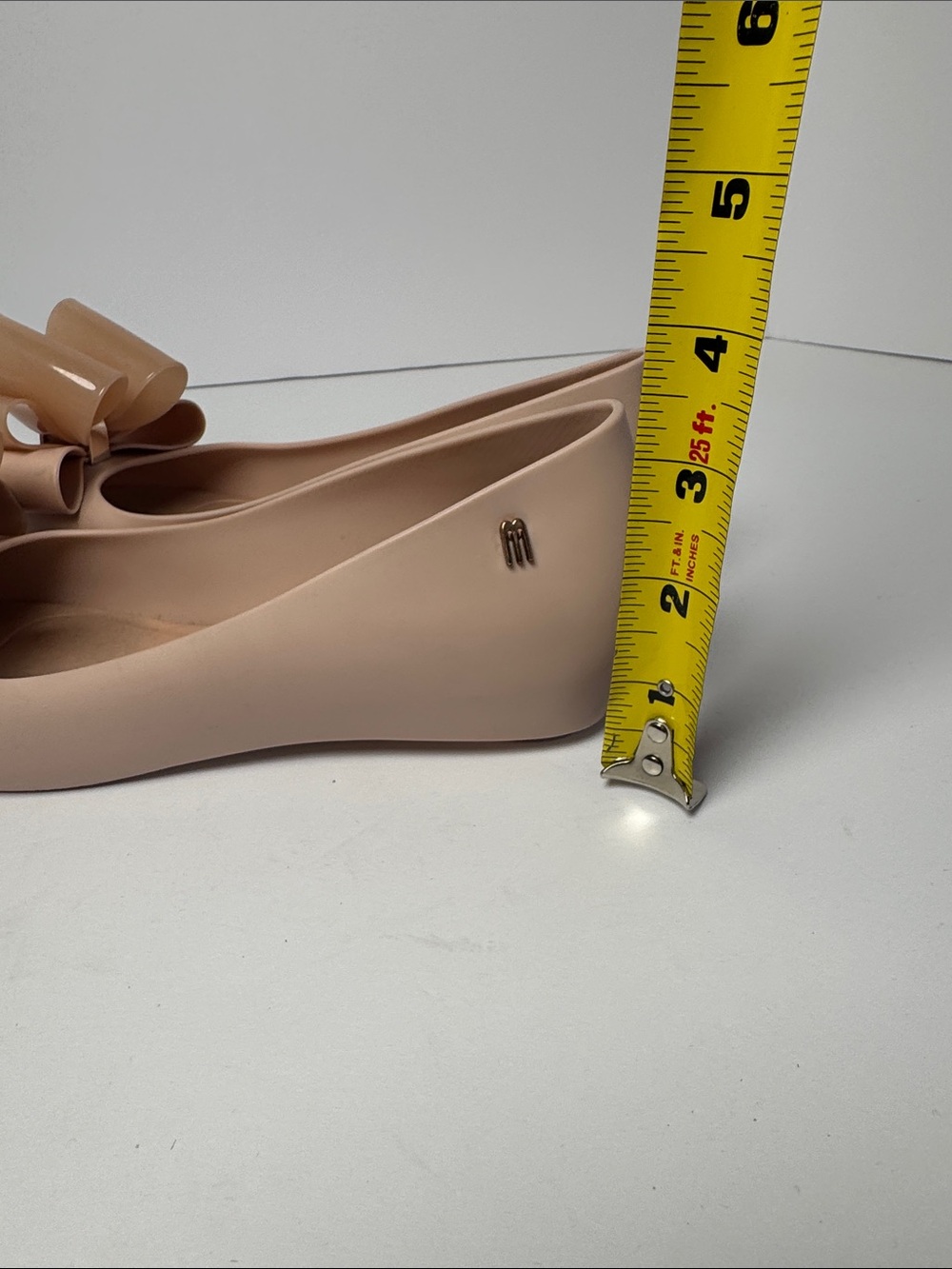 MELISSA Women's Ultragirl Sweet Blush Pink Bow Ballet Flats Scented Shoes 6 / 37 - Picture 11 of 12